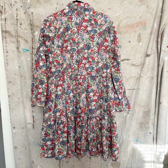 Dress Addict Floral Collared Mini Dress - Picture 7 of 8